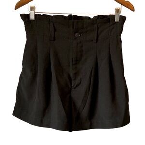 🚨3/$20🚨 Madewell Pleated Soft High Rise Waist Summer Mini Short Shorts Black